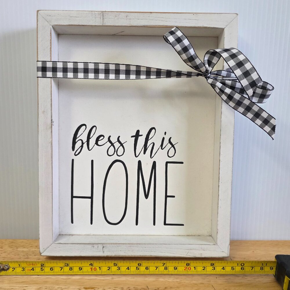 GUC "Bless This Home" Wall Decor